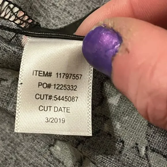 Torrid Black Floral Hi Lo Off Shoulder Dress Size 00 - Picture 10 of 11